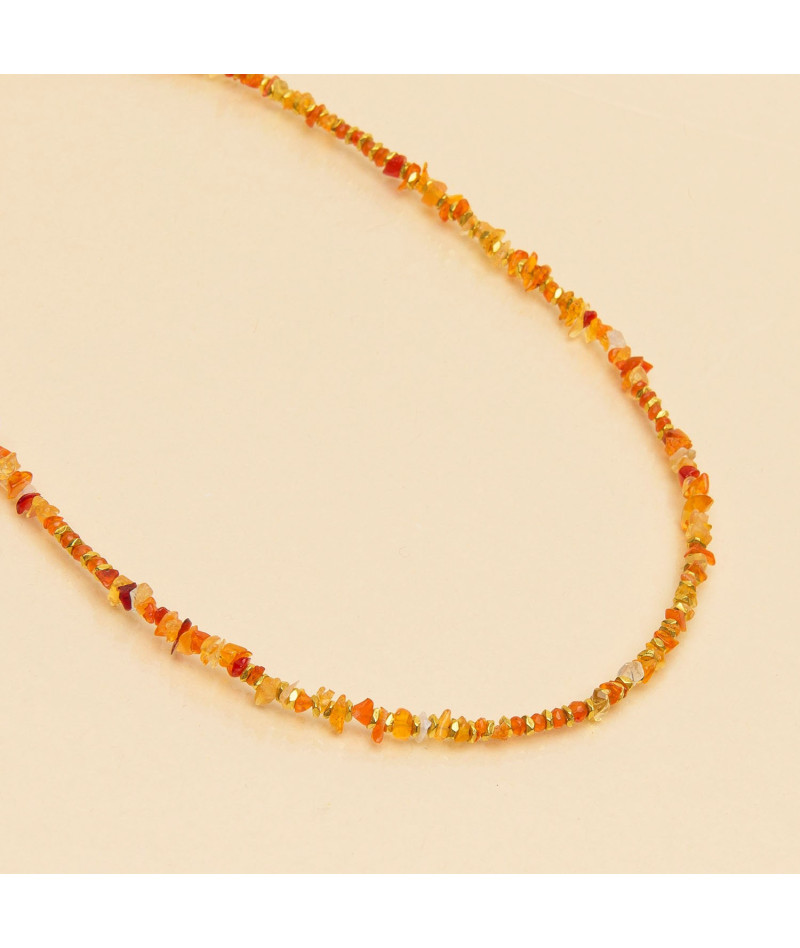 Collier pacific fire opale