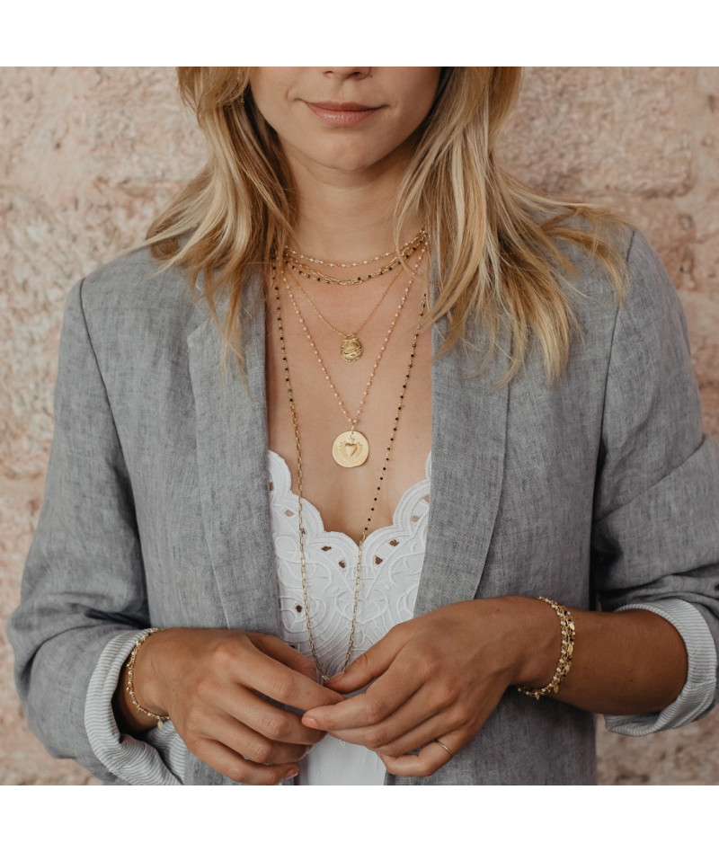 Collier inde cle lagon turquoise