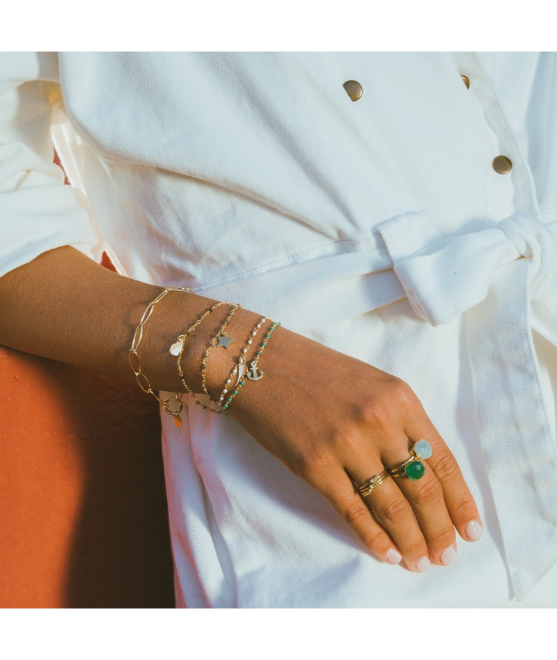 Bague Inde Onyx Vert