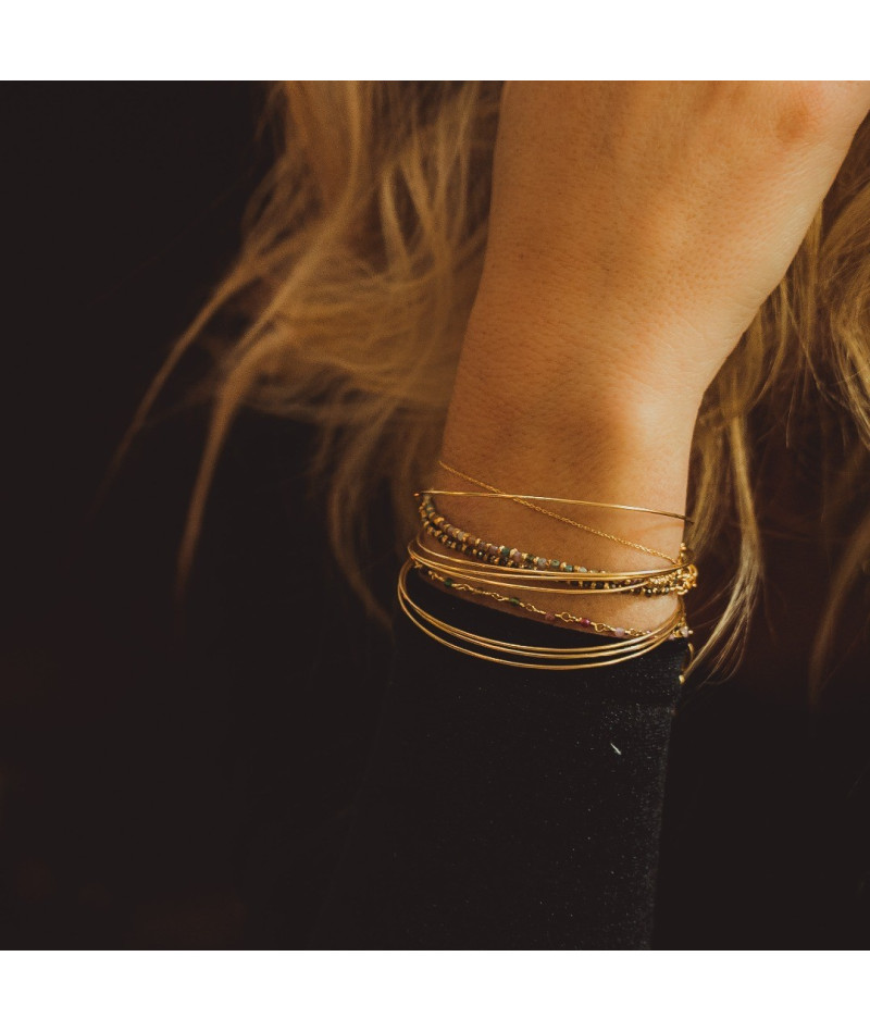 Bracelet jaipur multi tourmaline