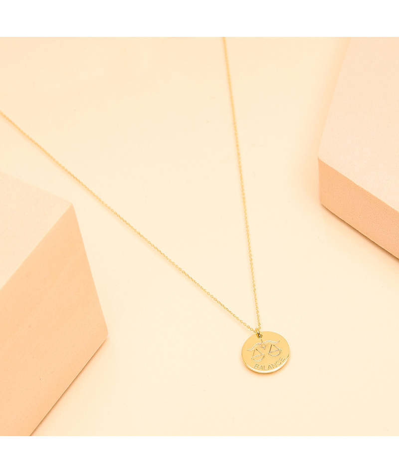 Medaille zodiaque BALANCE