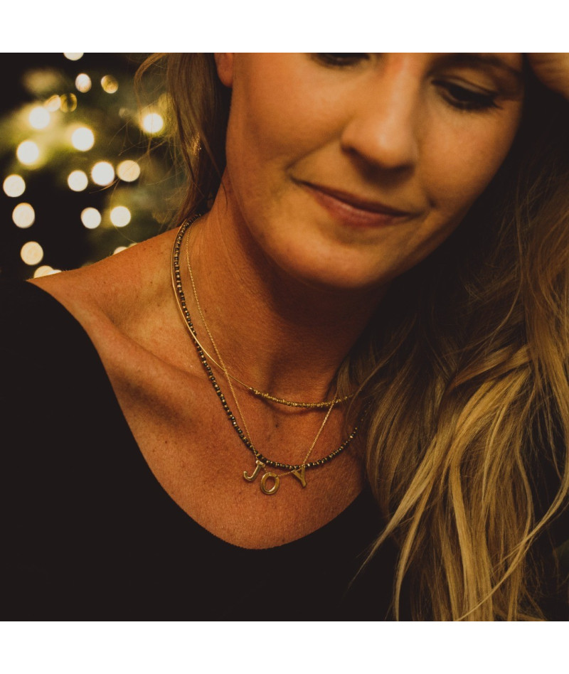 Collier jaipur pyrite