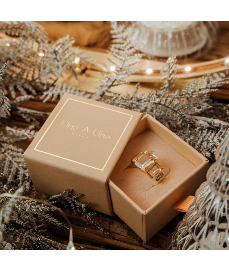Boîte cadeau bague