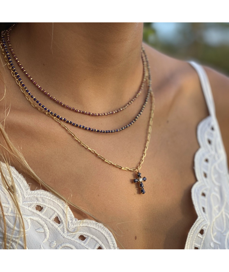 Collier jaipur rubis