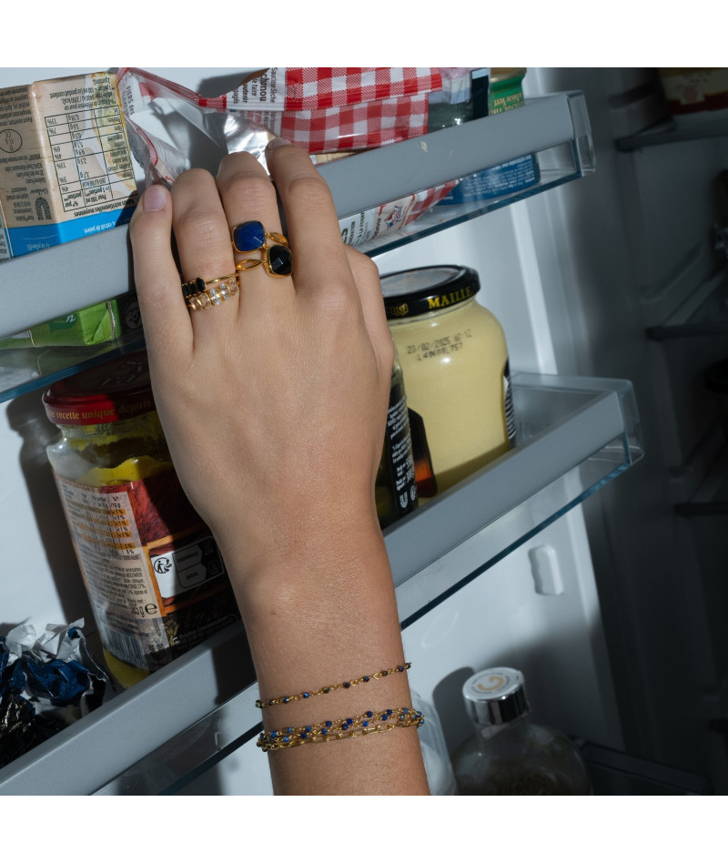 Bracelet Inde Triple Lapis Laz
