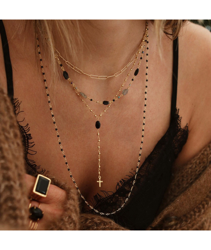 Collier Mumbai Gris