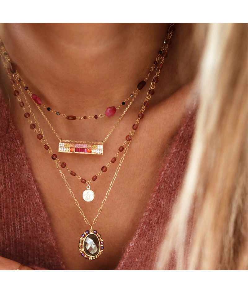 Collier Sunset Rose