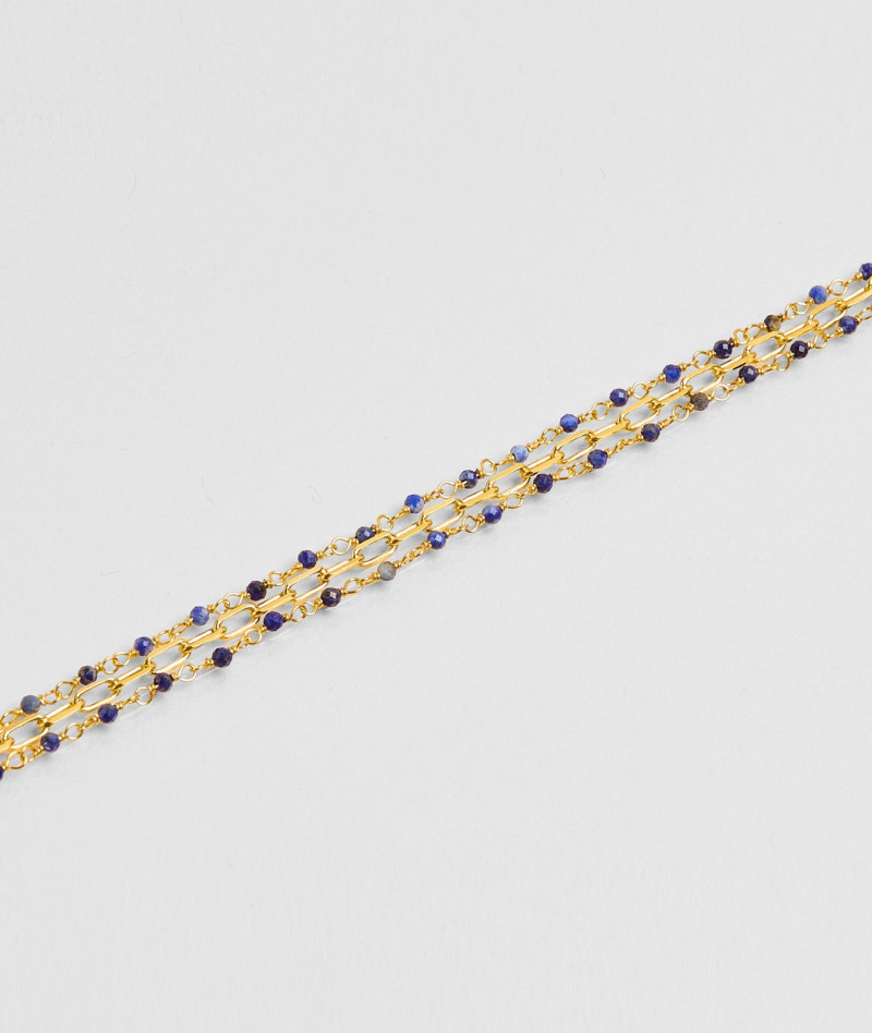 Bracelet Inde Triple Lapis Laz