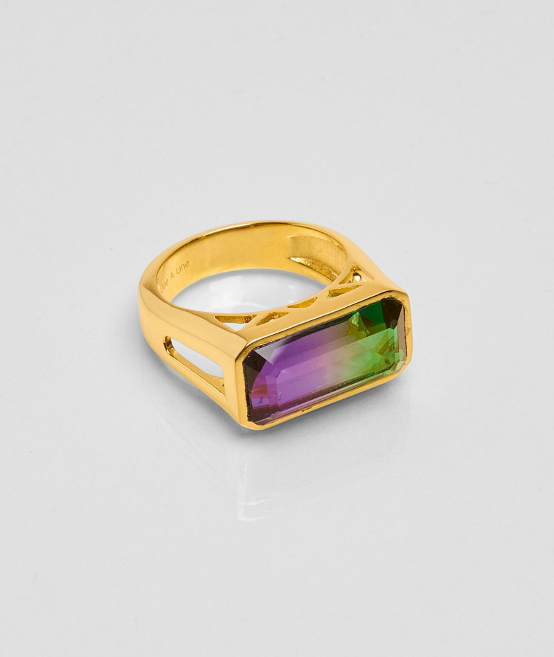 Bague Rainbow Violet