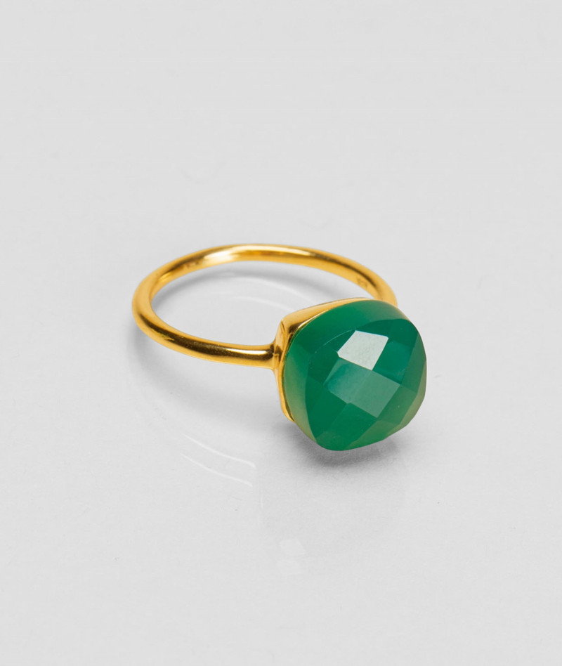 Bague Inde Onyx Vert