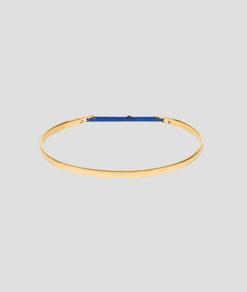 Jonc elastique bleu roi
