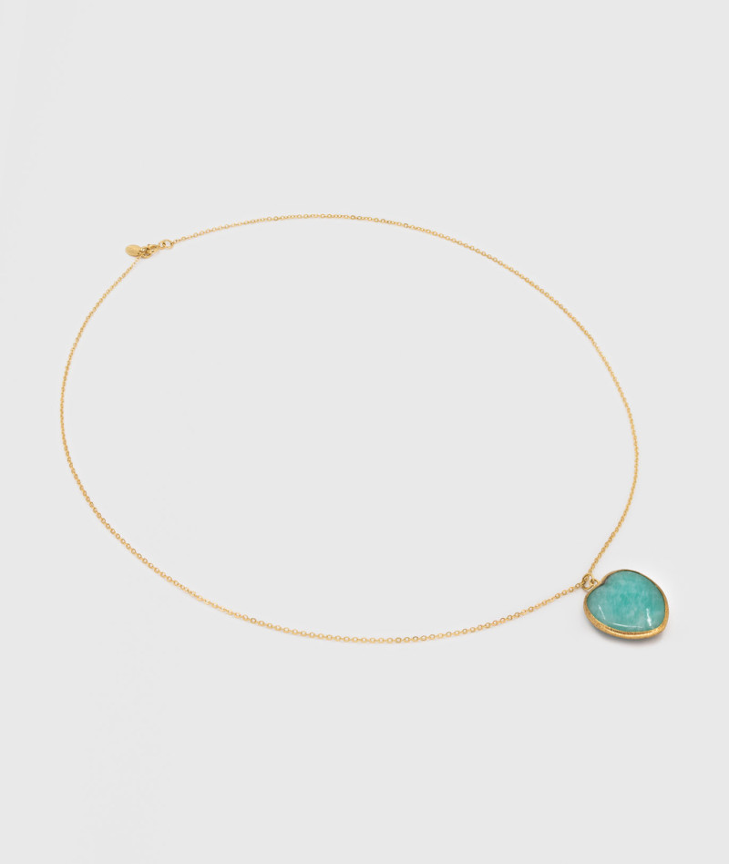 Collier Coeur Amazonite