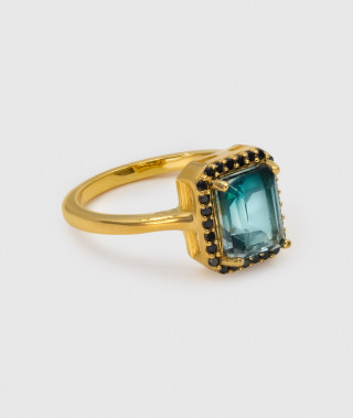 Bague Sublime Bleu Topaze
