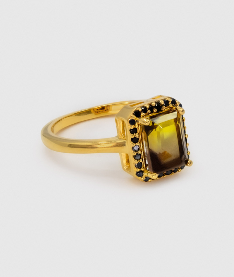 Bague Sublime Jaune Brun