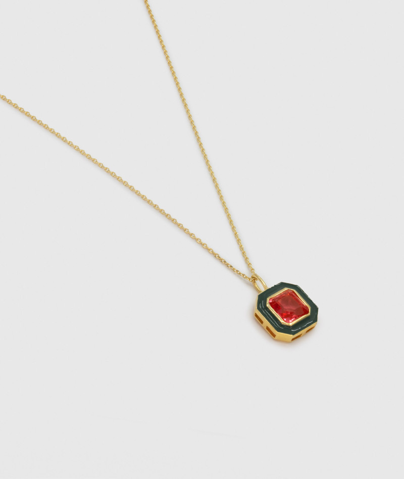 Collier Copa Quartz Papaye