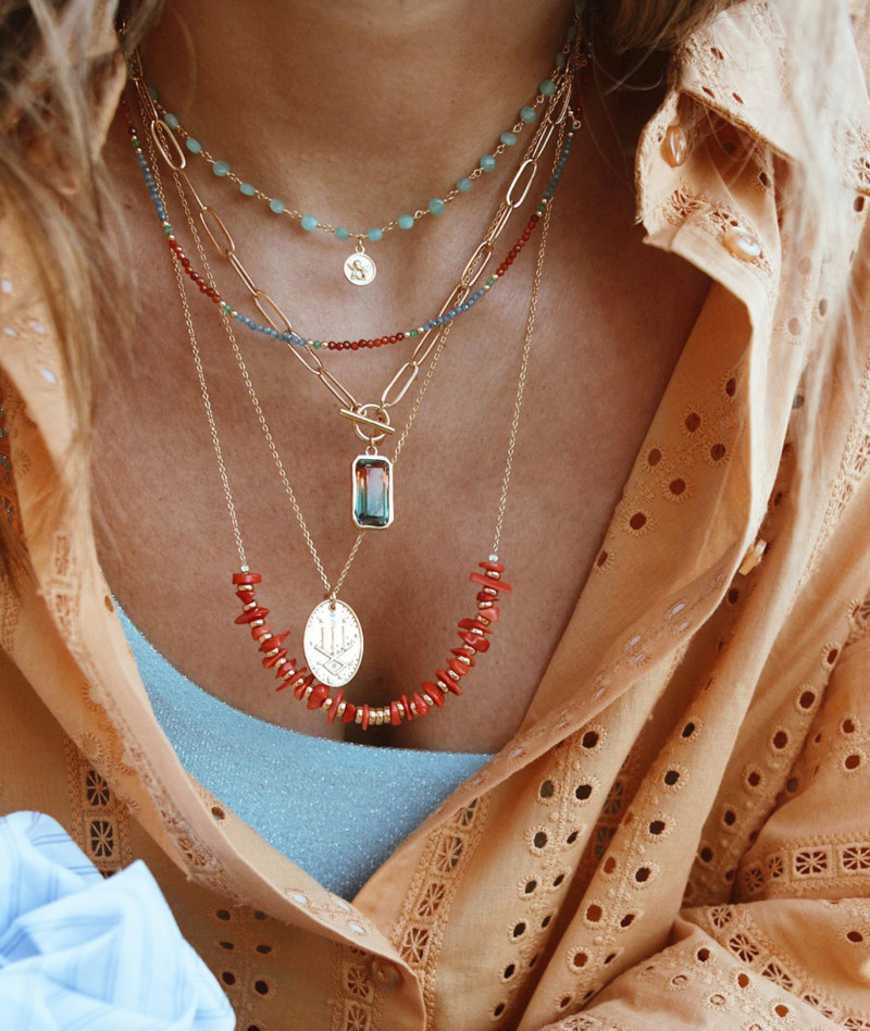 Collier Keya Zircons