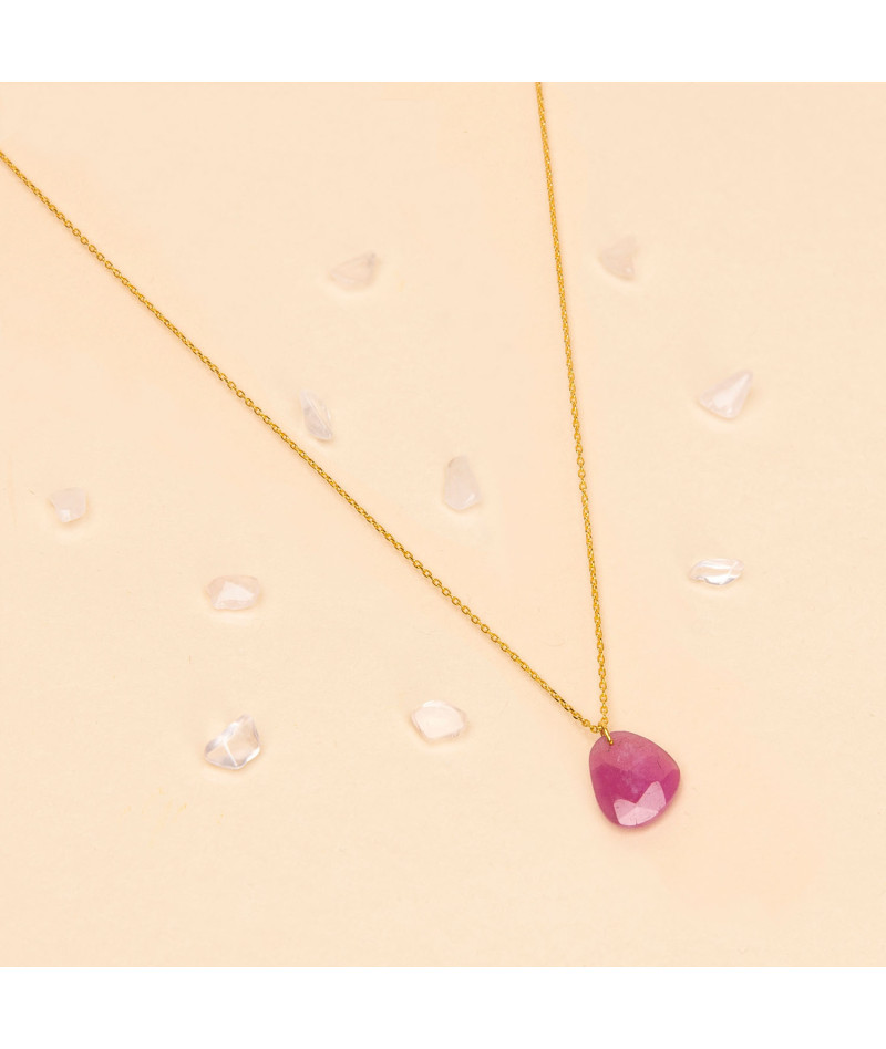 Collier Precieux Rubis