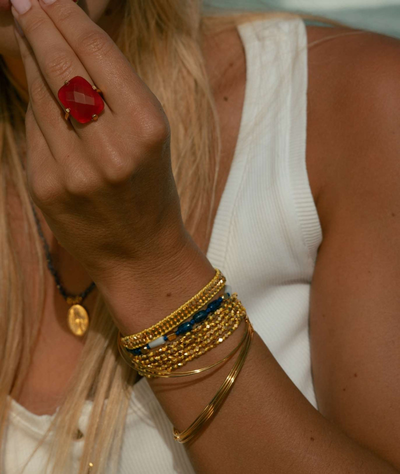 Bague Rectangle Cornaline